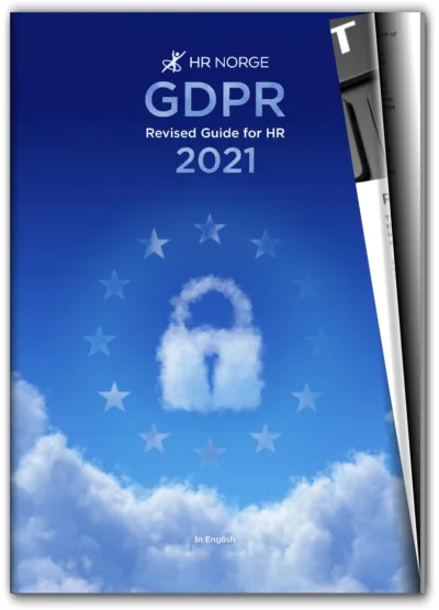 GDPR veileder for HR på Engelsk med skjema for utfylling