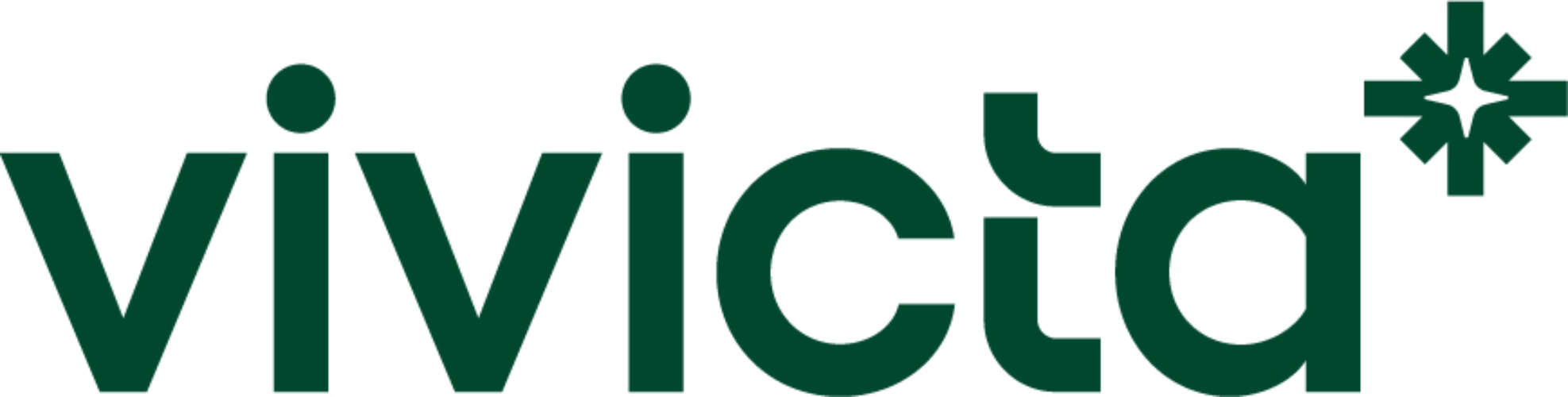 Vivicta rgb logo green