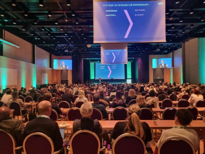 500 offentlig ansatte samlet på Lillehammer