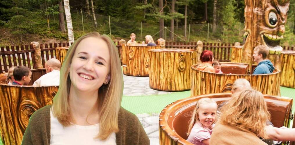 Lene hoppet av karusellen på Tusenfryd. Neste uke er hun konferansegeneral for 500 HR-folk fra offentlig sektor